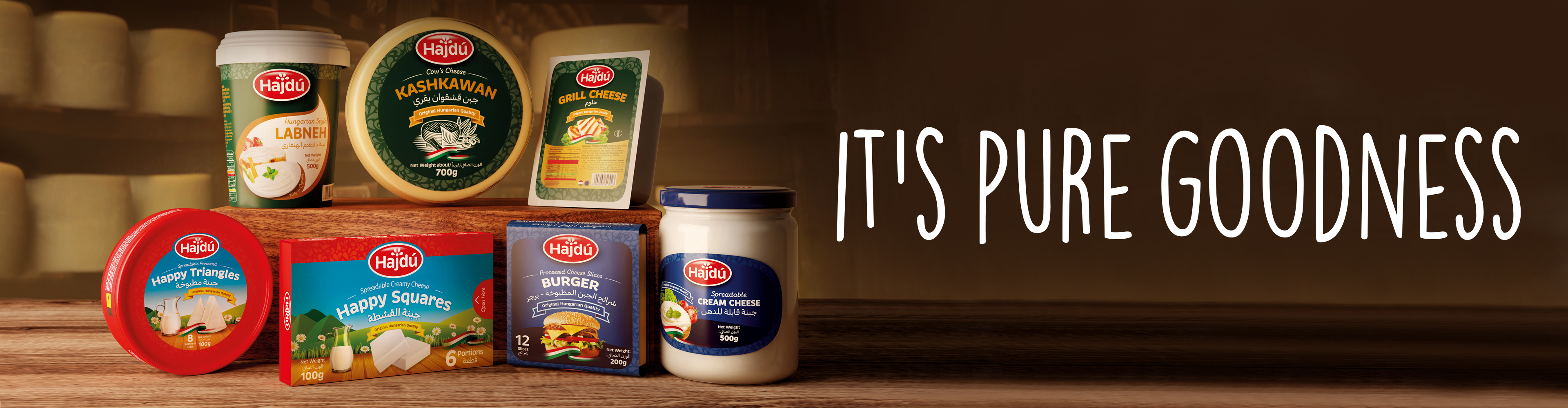 Hajdú Cheese products